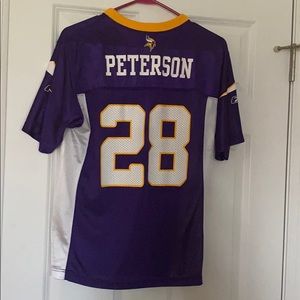 Reebok Youth Size L Vikings Jersey